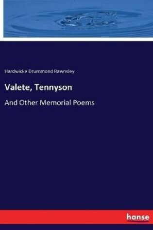 Cover of Valete, Tennyson