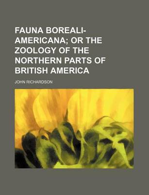 Book cover for Fauna Boreali-Americana