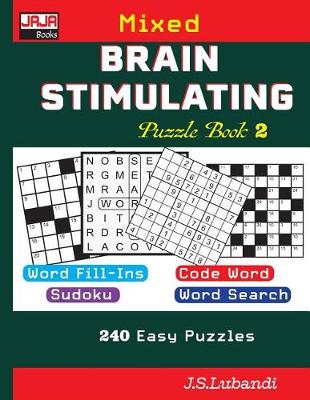 Book cover for Mixed BRAIN STIMULATING Puzzle Book 2