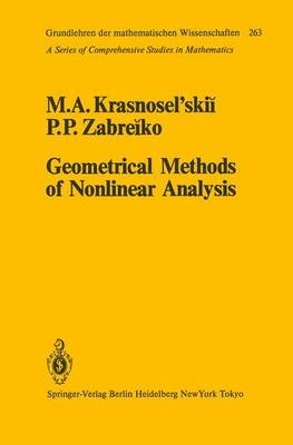 Book cover for Geometrical Methods of Nonlinear Analysis