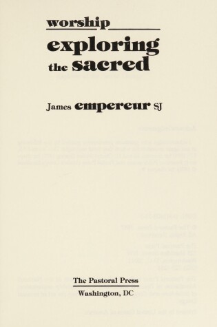 Cover of Exploring the Sacred