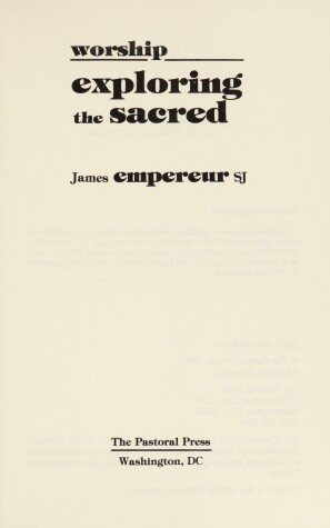 Cover of Exploring the Sacred