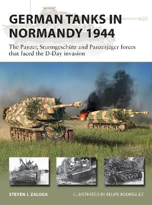 Book cover for German Tanks in Normandy 1944