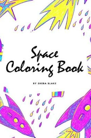 Cover of Space Coloring Book for Children (8.5x8.5 Coloring Book / Activity Book)