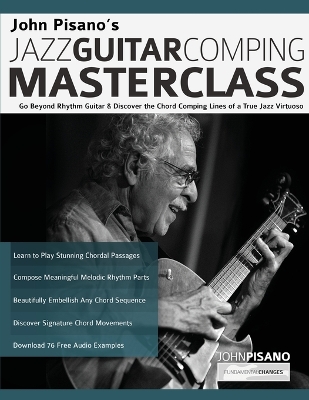 Book cover for John Pisano's Jazz Guitar Comping Masterclass