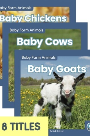Cover of Baby Farm Animals (Set of 8)