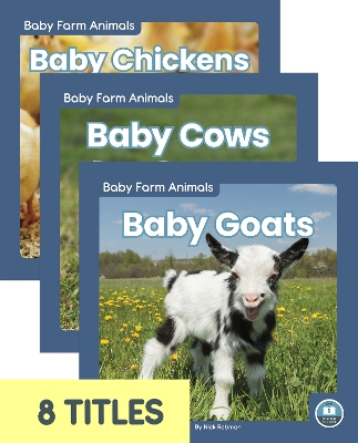 Book cover for Baby Farm Animals (Set of 8)