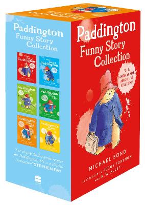 Book cover for Paddington Funny Story Collection