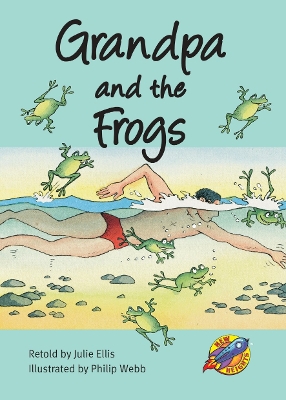 Book cover for Grandpa and the Frogs