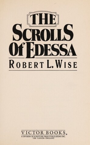 Book cover for The Scrolls of Edessa