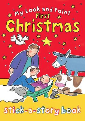 Cover of My Look and Point First Christmas Stick-a-Story Book