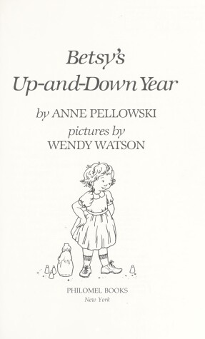 Book cover for Betsy's Up Down Year