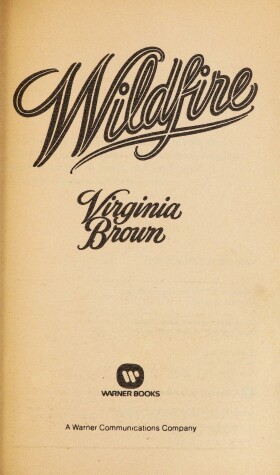 Book cover for Wildfire