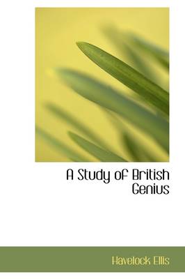 Book cover for A Study of British Genius