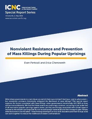 Book cover for Nonviolent Resistance and Prevention of Mass Killings During Popular Uprisings