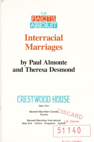 Cover of Interracial Marriage