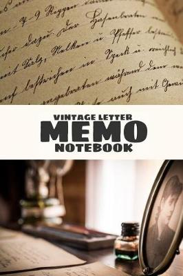 Cover of Vintage Letter Memo Notebook