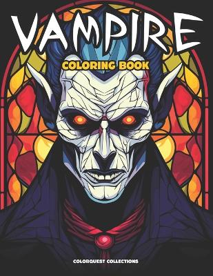 Book cover for Vampire Coloring Book