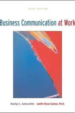 Cover of Business Communication at Work with OLC Premium Content Card