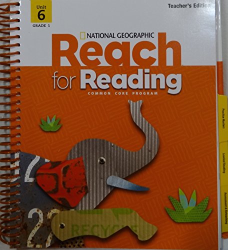 Book cover for Reach for Reading Grade 1 Teachers Edition Unit 6