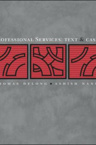 Cover of Professional Services: Text and Cases