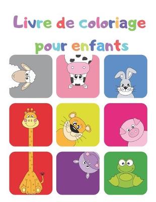 Book cover for Livre de coloriage pour enfants