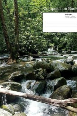 Cover of Stream Composition Notebook, Wide Ruled