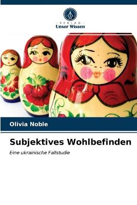 Book cover for Subjektives Wohlbefinden