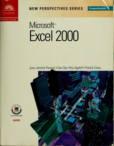 Book cover for New Perspectives on Microsoft Excel 2000