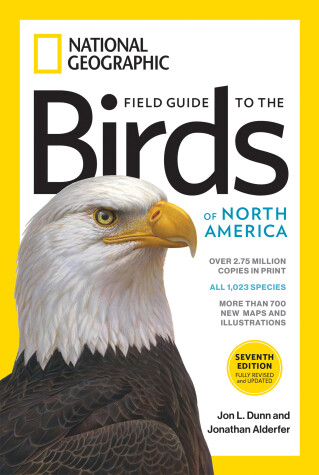 Book cover for Field Guide to the Birds of North America 7th edition