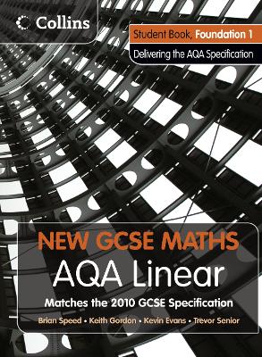 Cover of AQA Linear Foundation 1 Student Book