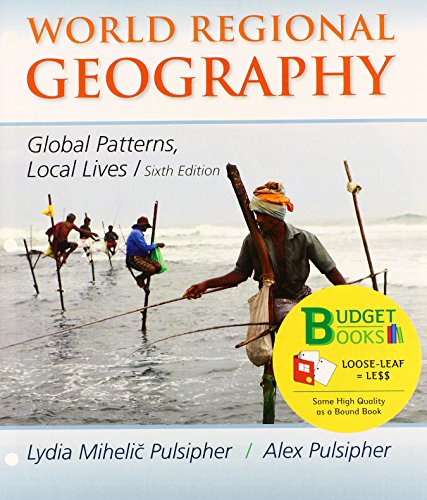 Book cover for Loose-Leaf Version for World Regional Geography & Launchpad 6 Month Access Card