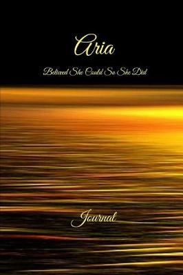 Book cover for Aria Believed She Could So She Did