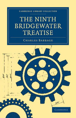 Book cover for The Ninth Bridgewater Treatise