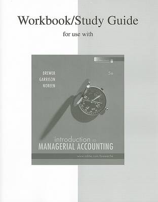 Book cover for Study Guide/Workbook to Accompany Intro to Managerial Accounting