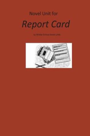 Cover of Novel Unit for Report Card
