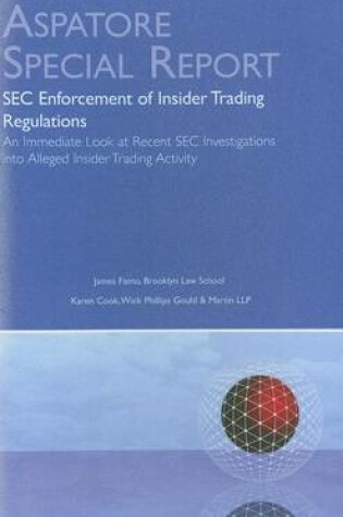 Cover of SEC Enforcement of Insider Trading Regulations