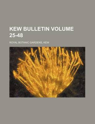 Book cover for Kew Bulletin Volume 25-48