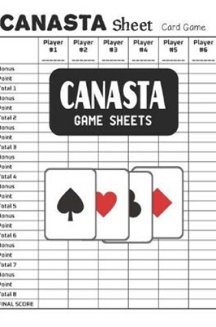 Cover of Canasta Game Sheets