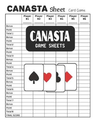 Book cover for Canasta Game Sheets