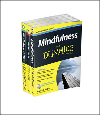Book cover for Mindfulness For Dummies Collection - Mindfulness For Dummies, 2e / Mindfulness at Work For Dummies / Mindful Eating For Dummies