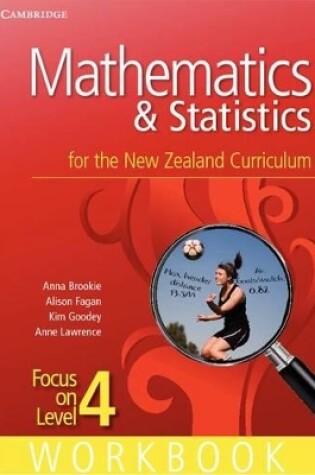 Cover of Mathematics and Statistics for the New Zealand Curriculum Focus on Level 4 Workbook
