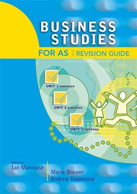 Book cover for Business Studies for AS Revision Guide