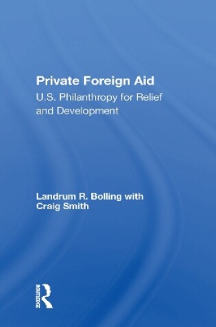 Cover of Private Foreign Aid