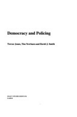 Cover of Democracy and Policing