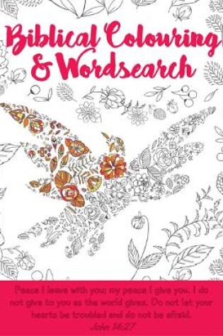 Cover of Biblical Colouring & Wordsearch Book: Bird