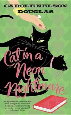 Book cover for Cat in a Neon Nightmare