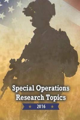 Book cover for Special Operations Research Topics 2016