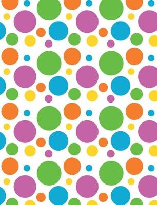 Book cover for Bright Polka Dots Journal, Dot Grid
