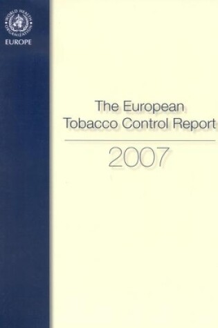 Cover of European Tobacco Control Report